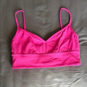Lululemon Athletica Vibrant Pink Bra
